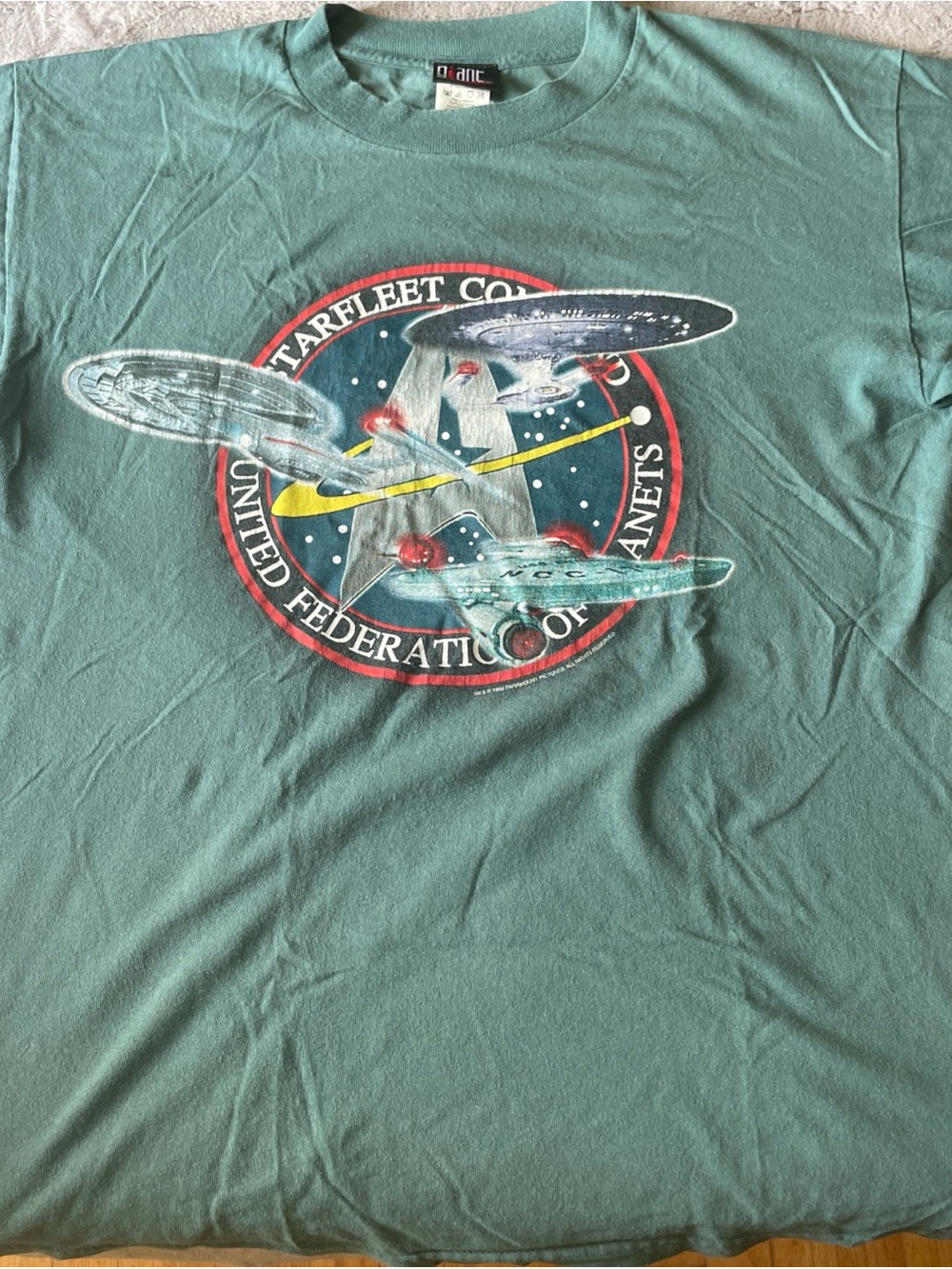 Starfleet Graphic Tee - Teal by d*anic
